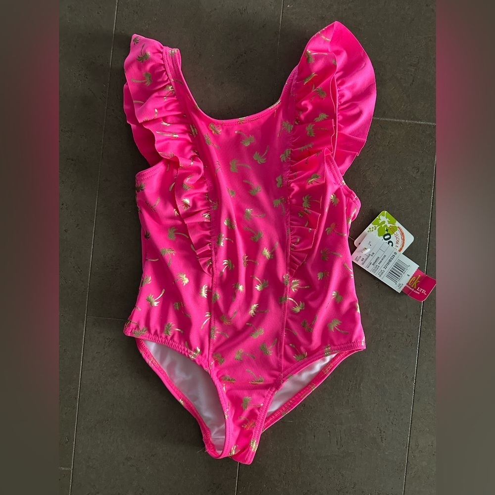 Palm Tree Swimsuit size 6